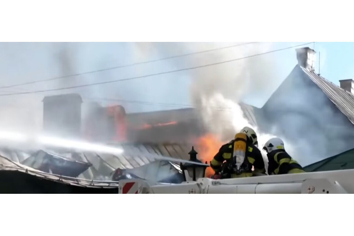 FOTO: Požiar v Banskej Štiavnici 2023-2025, foto 11