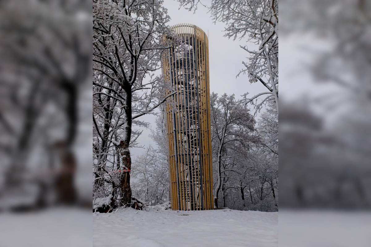 FOTO: V obci Ardovo otvorili vyhliadkovú vežu, foto 1