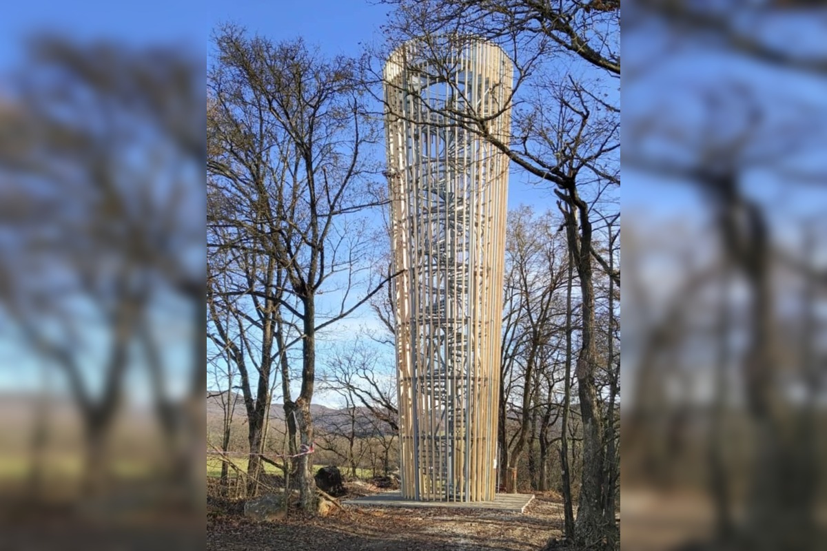 FOTO: V obci Ardovo otvorili vyhliadkovú vežu, foto 2