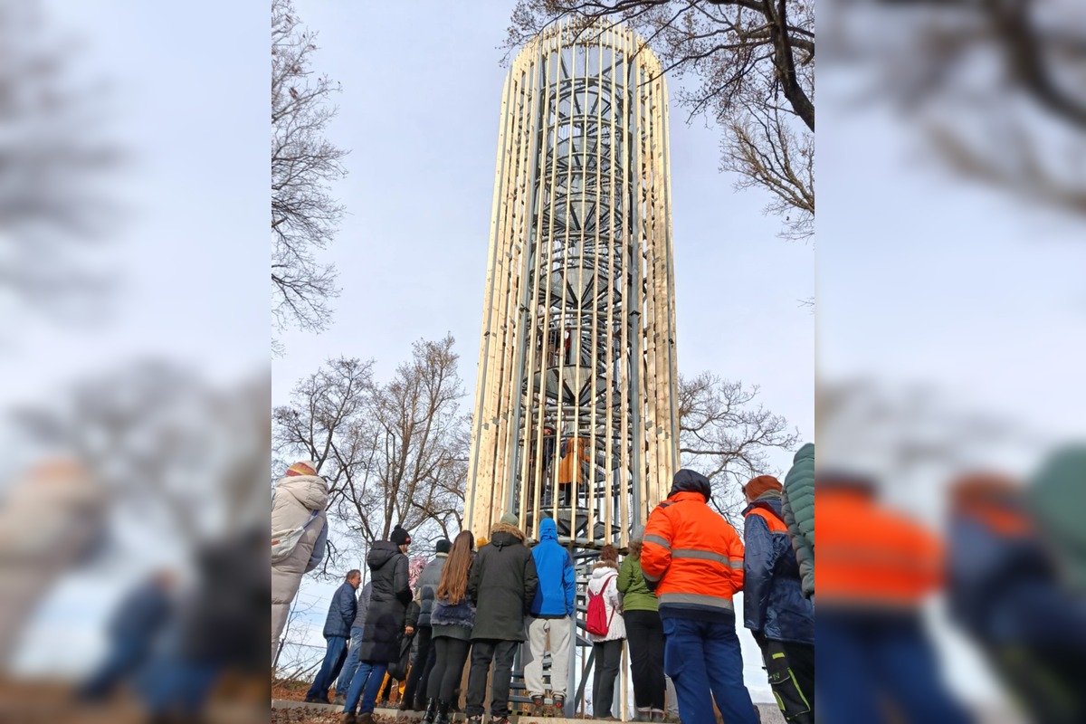 FOTO: V obci Ardovo otvorili vyhliadkovú vežu, foto 8