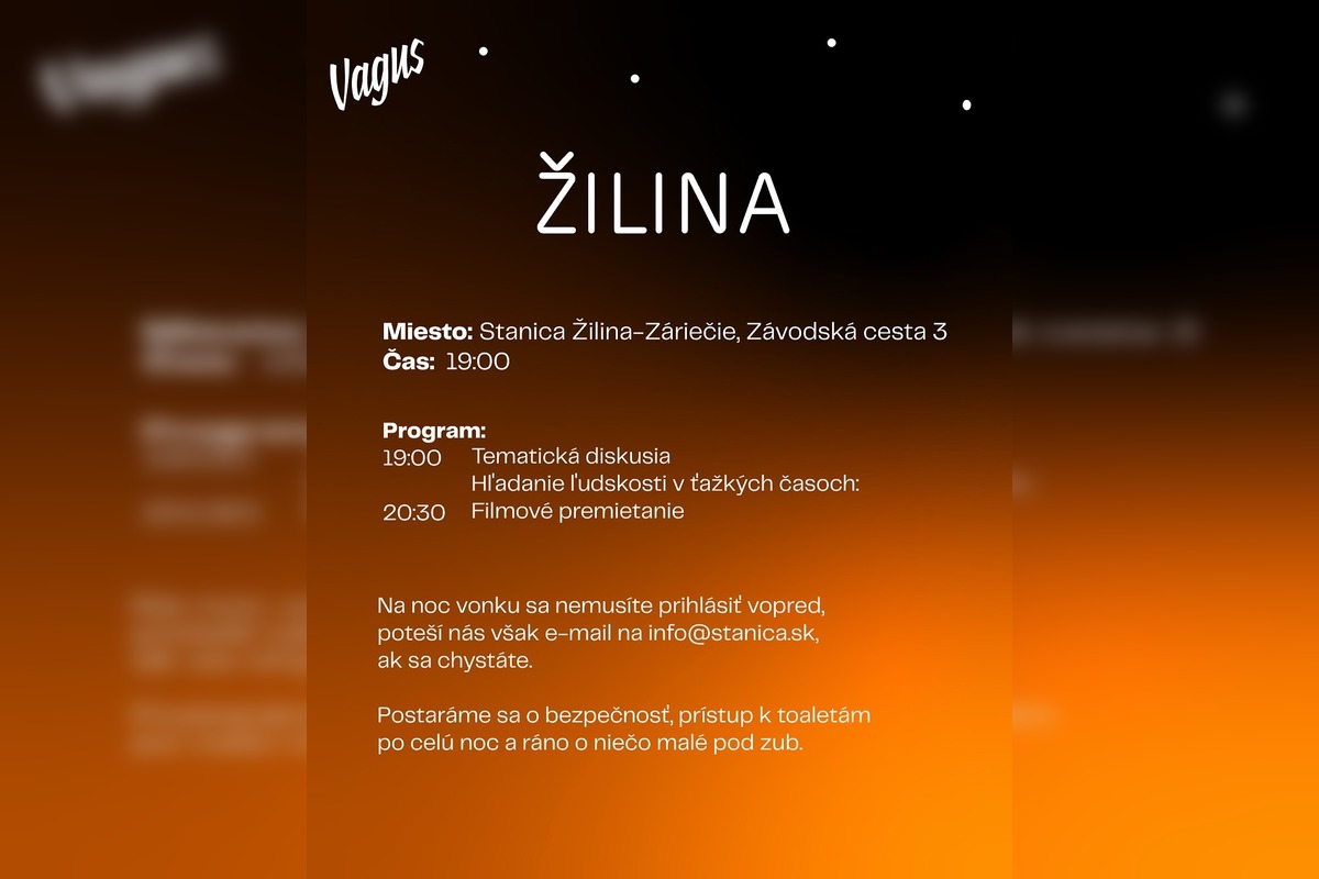 FOTO: Sprievodný program v rámci iniciatívy Noc vonku, foto 3