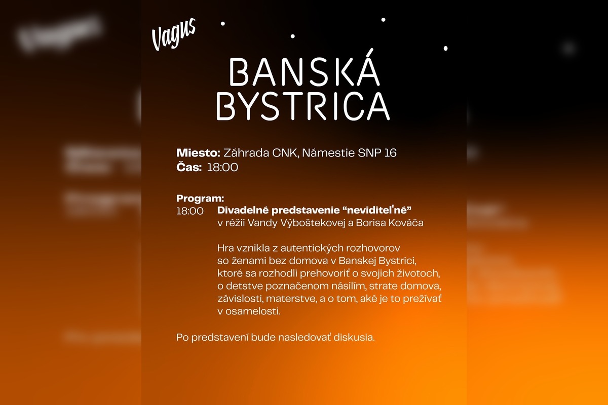 FOTO: Sprievodný program v rámci iniciatívy Noc vonku, foto 1