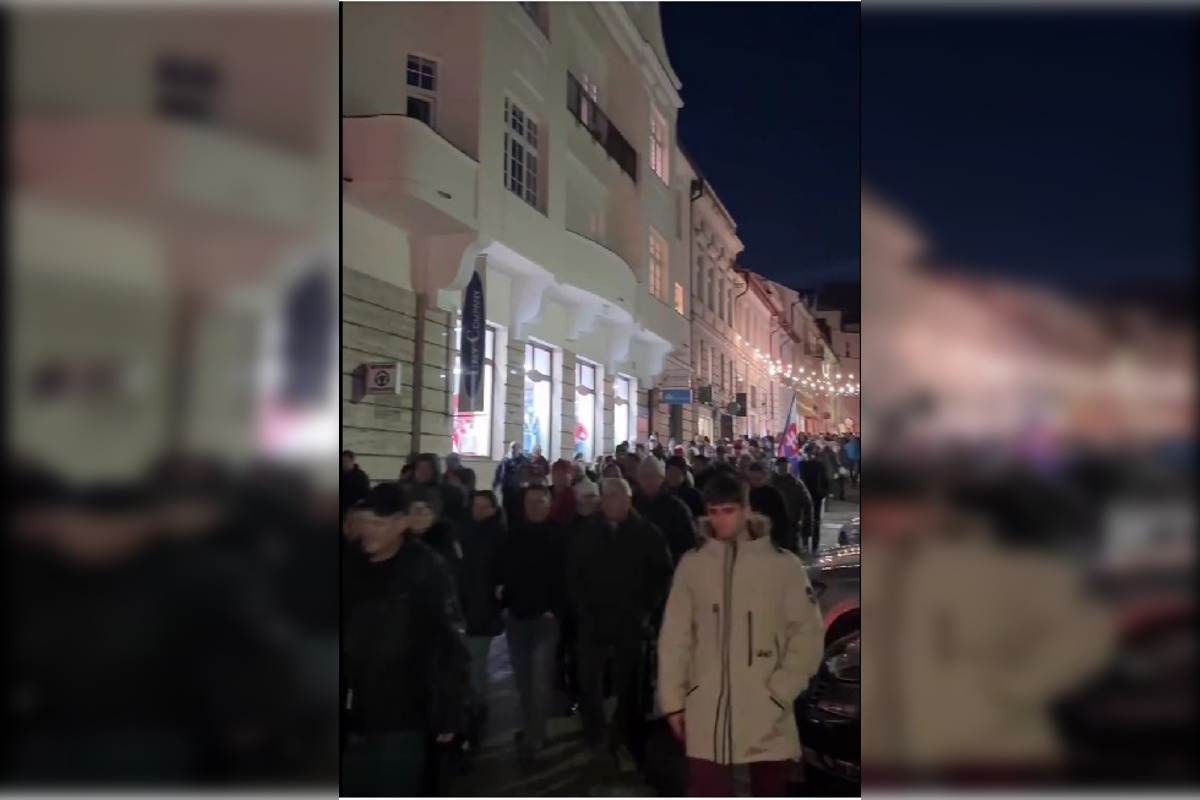 FOTO: Protestný pochod v Banskej Bystrici, foto 1
