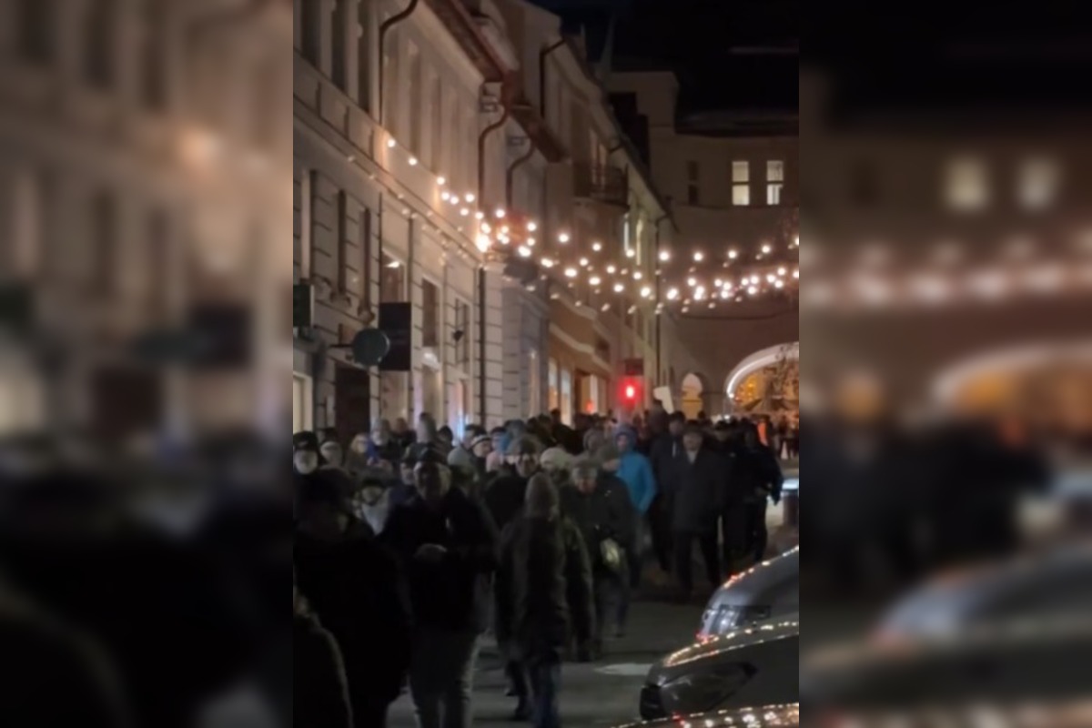 FOTO: Protestný pochod v Banskej Bystrici, foto 2