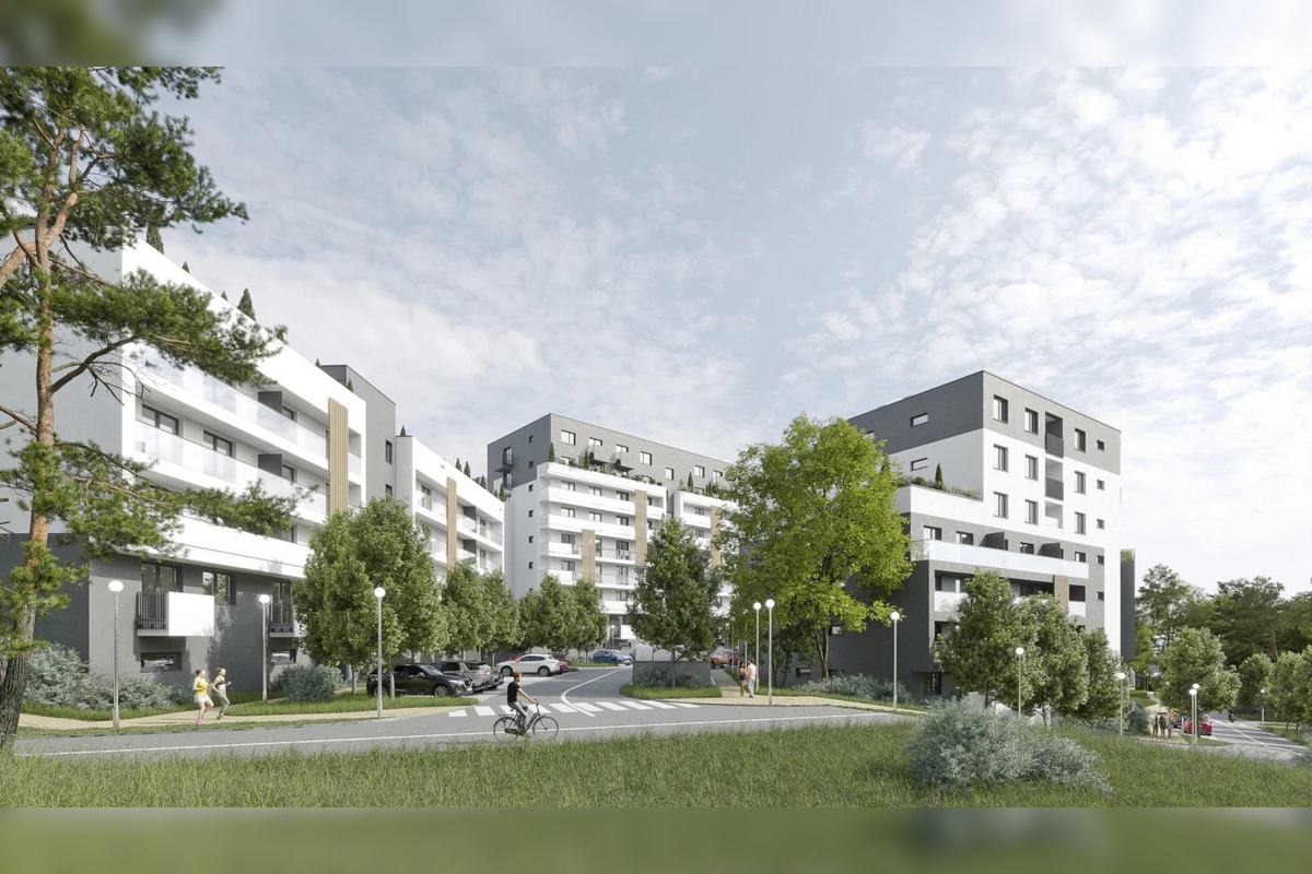FOTO: V Bystrici vyrastie nový obytný komplex, prinesie 194 bytov a 17 domov, foto 3
