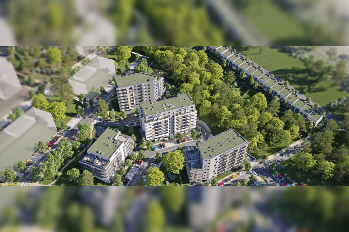 FOTO: V Bystrici vyrastie nový obytný komplex, prinesie 194 bytov a 17 domov, foto 4