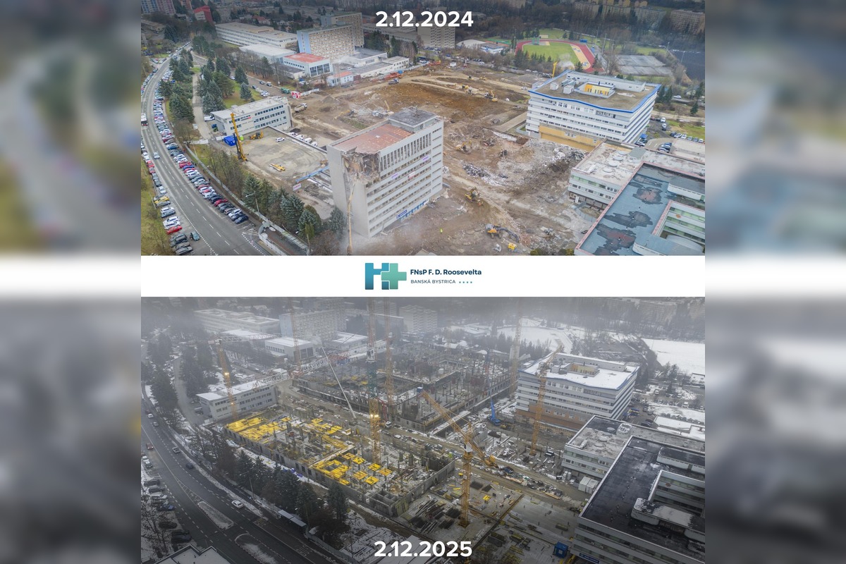 FOTO: Takto vyzerá výstavba novej nemocnice, foto 2