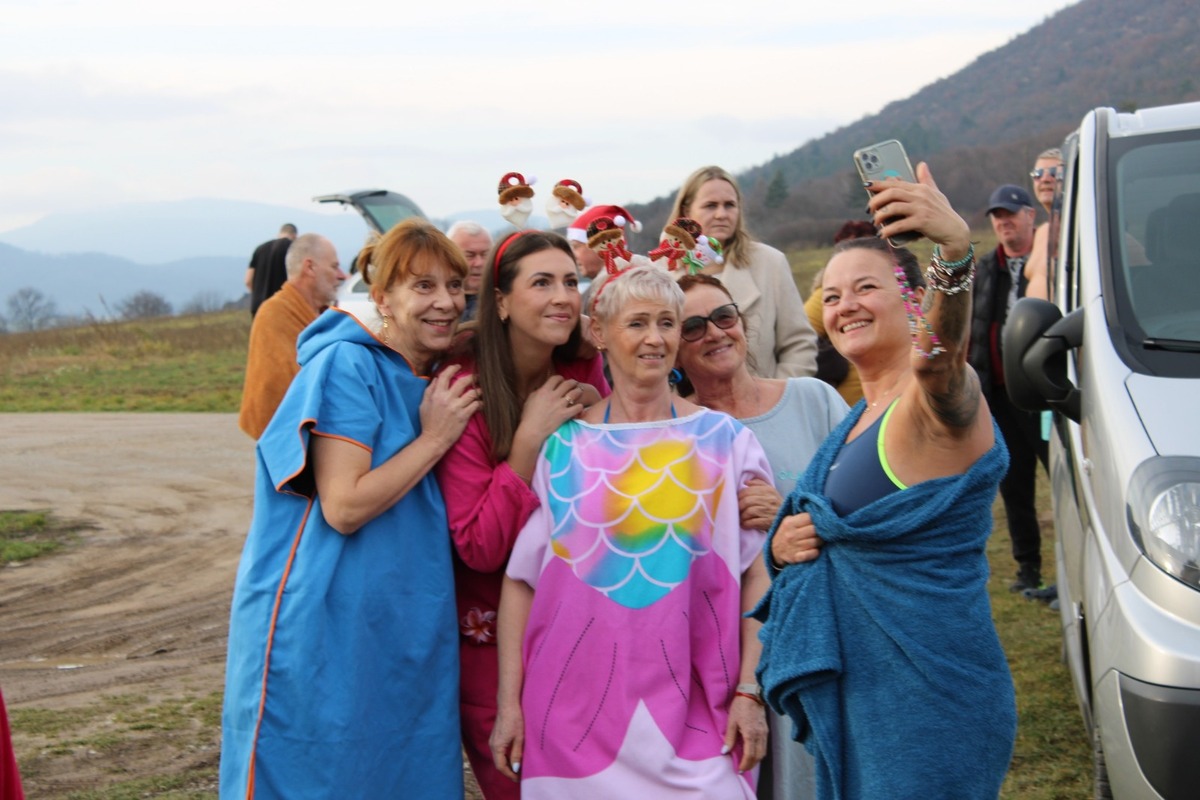 FOTO: Otužilecká akcia na Gemerských Tepliciach, foto 6