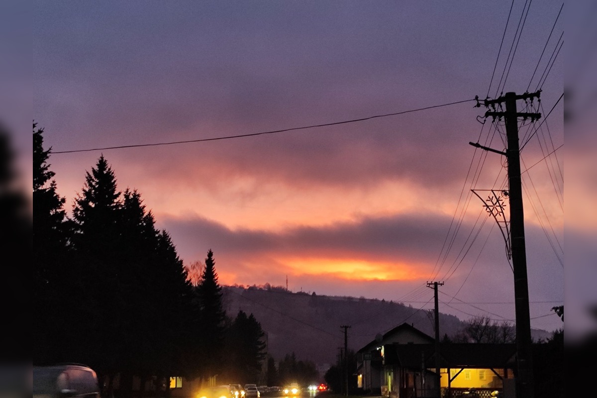 FOTO: Zvolen v ružových farbách, západ slnka nadchol obyvateľov, foto 6
