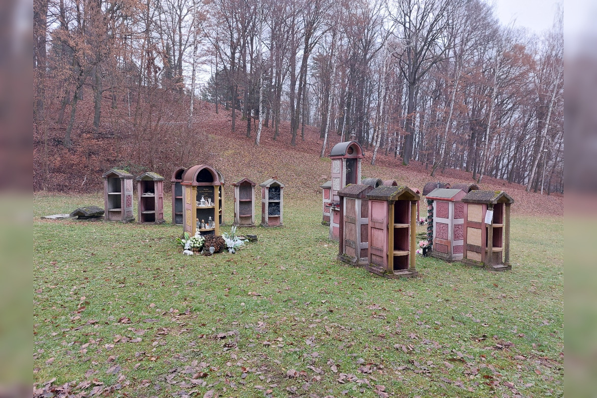 FOTO: Bystričanom sa nepáči, v akom stave je urnový háj či cintorín v Kremničke, , foto 3