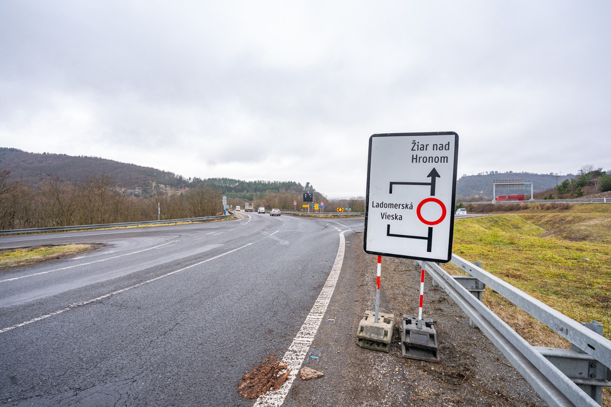 FOTO: Most nad Lutilským potokom v Žiari je pre dopravu úplne uzavretý, foto 3