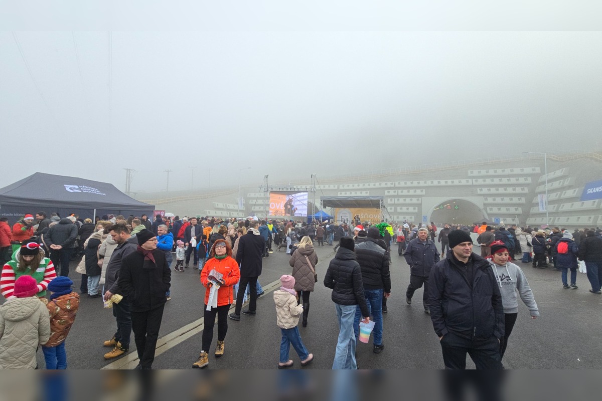 FOTO: DOD v tuneli Višňové, foto 2