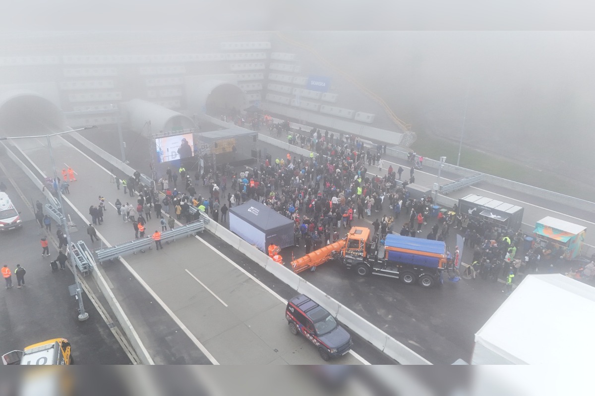 FOTO: DOD v tuneli Višňové, foto 5