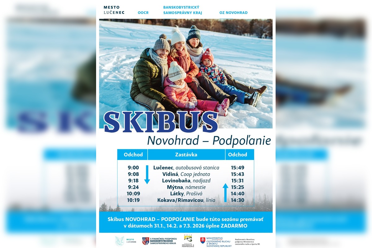 FOTO: Využite počas zimy Skibus a Bežkobus, foto 1