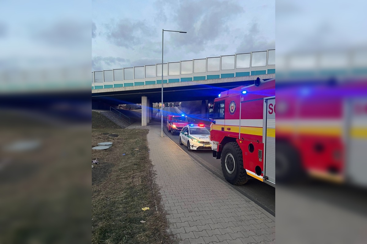 FOTO: Hasiči zasahovali pri požiari chatrče v Sásovej, foto 9