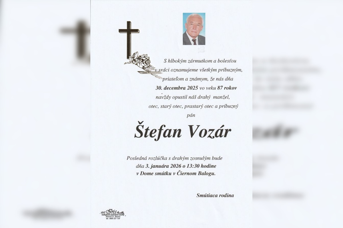 FOTO: Čierny Balog smúti, zomrel fotograf a milovník športu Štefan Vozár, foto 3