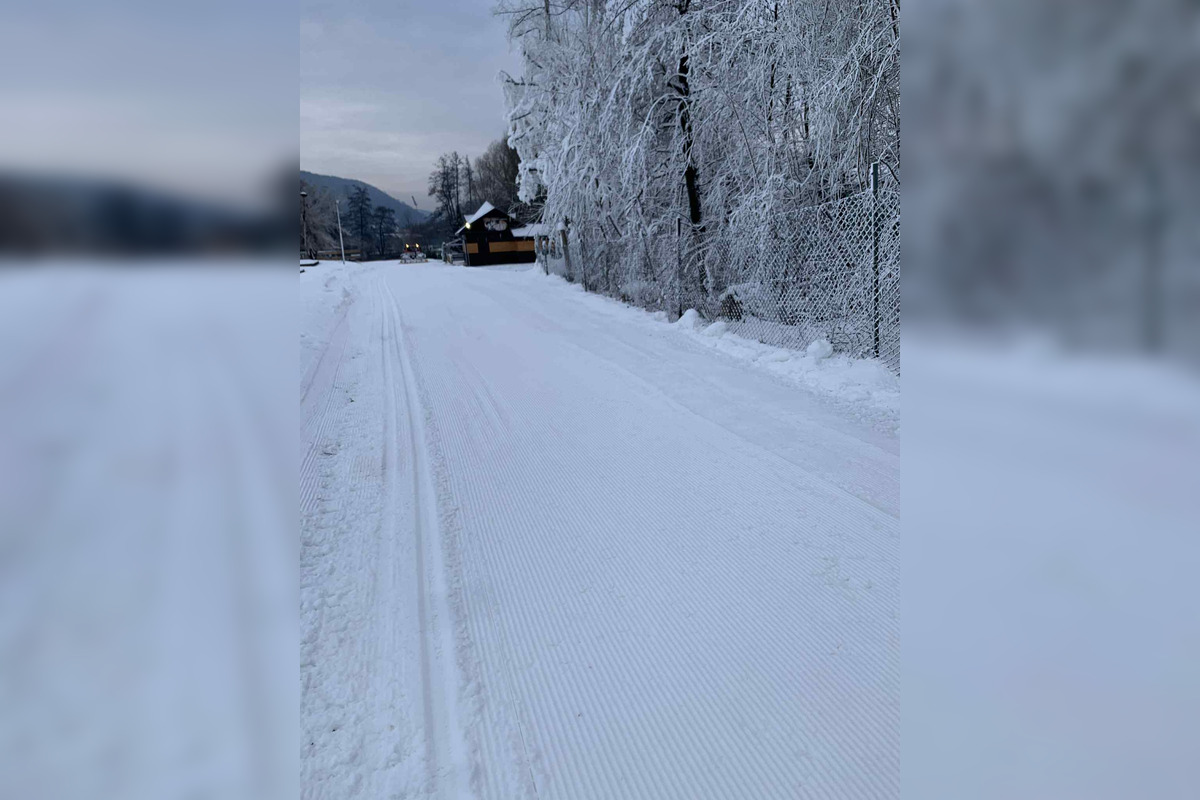 FOTO: Zamrznuté plážové kúpalisko v Bystrici nie je bezpečné, mesto ho ohradilo, foto 2