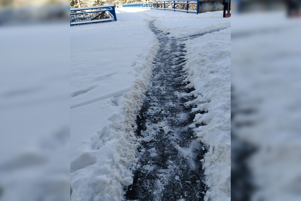 FOTO: V Lučenci napadlo veľké množstvo snehu, foto 8