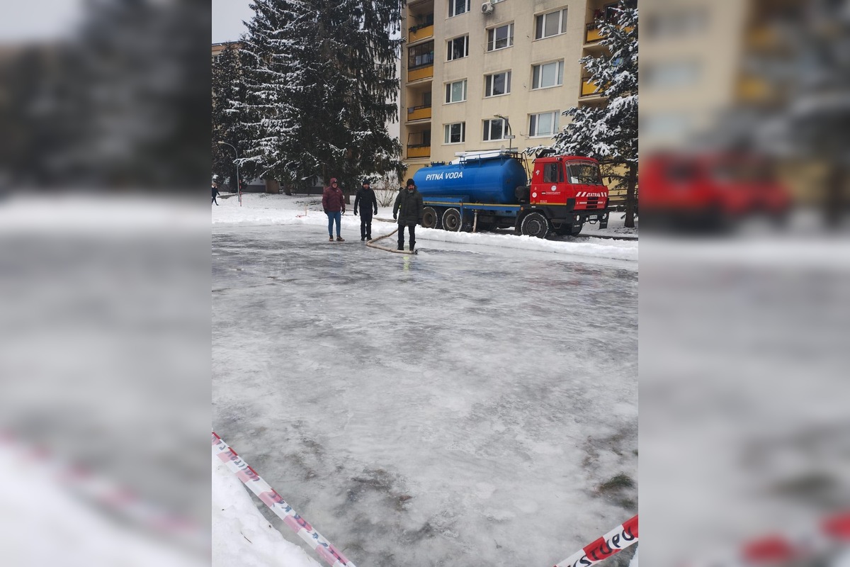 FOTO: Budovanie klziska na Podborovej, foto 1