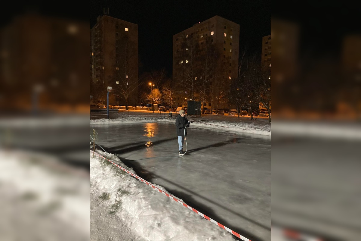 FOTO: Budovanie klziska na Podborovej, foto 3