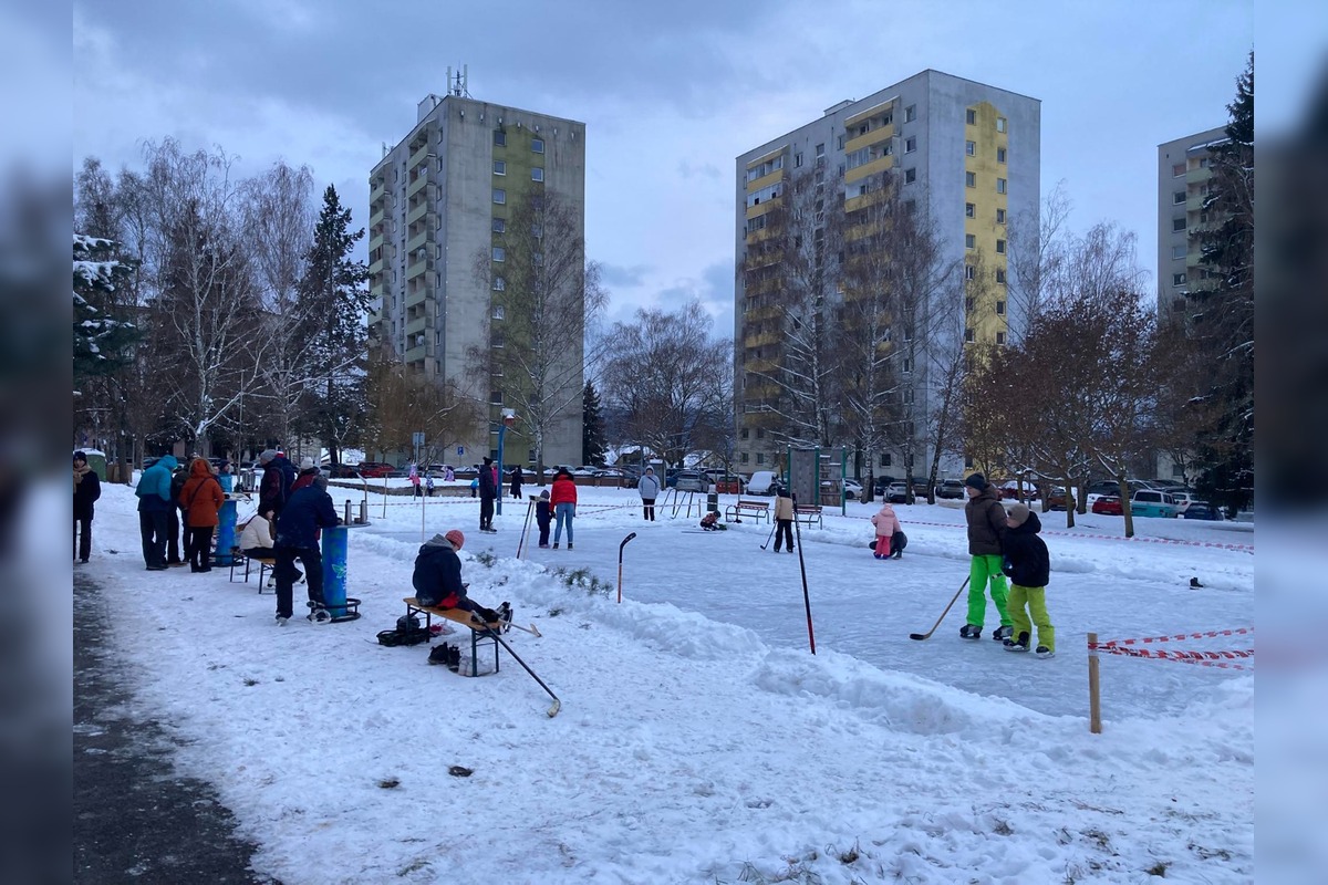 FOTO: Budovanie klziska na Podborovej, foto 4