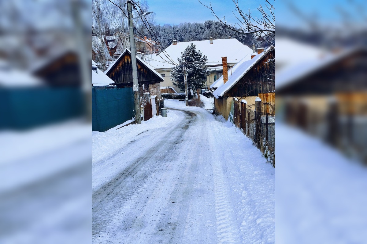 FOTO: Zábery zasneženého Zvolena, foto 6