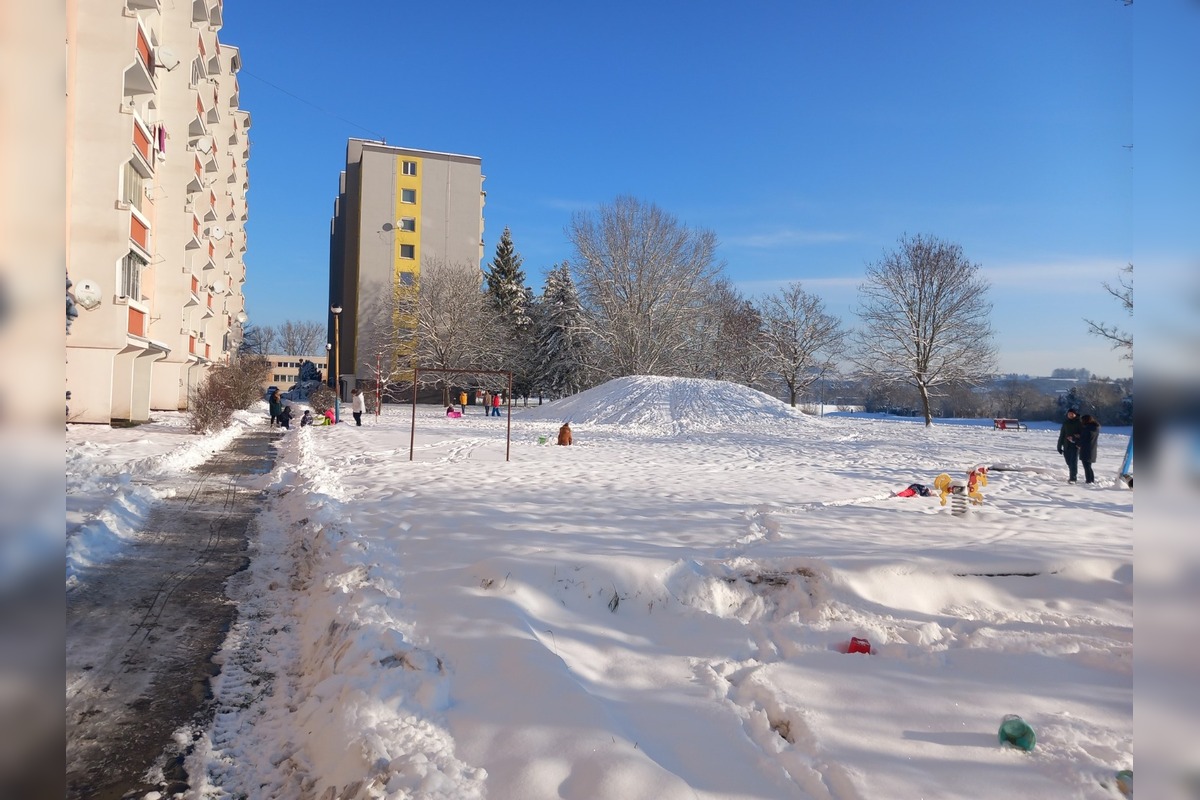FOTO: Zábery zasneženého Zvolena, foto 27