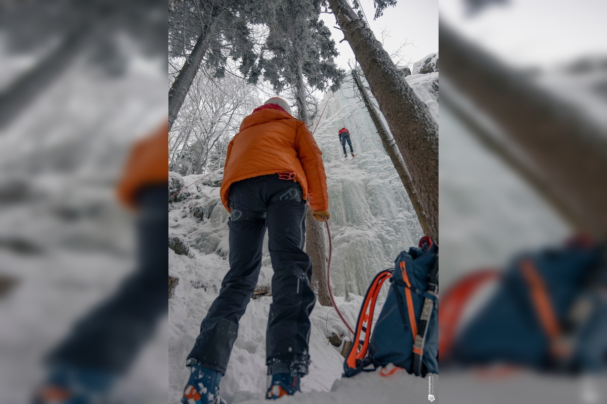 FOTO: Ľadopád v Skalke pri Kremnici, foto 5