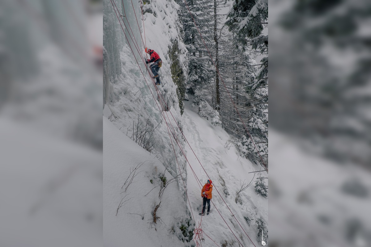 FOTO: Ľadopád v Skalke pri Kremnici, foto 6