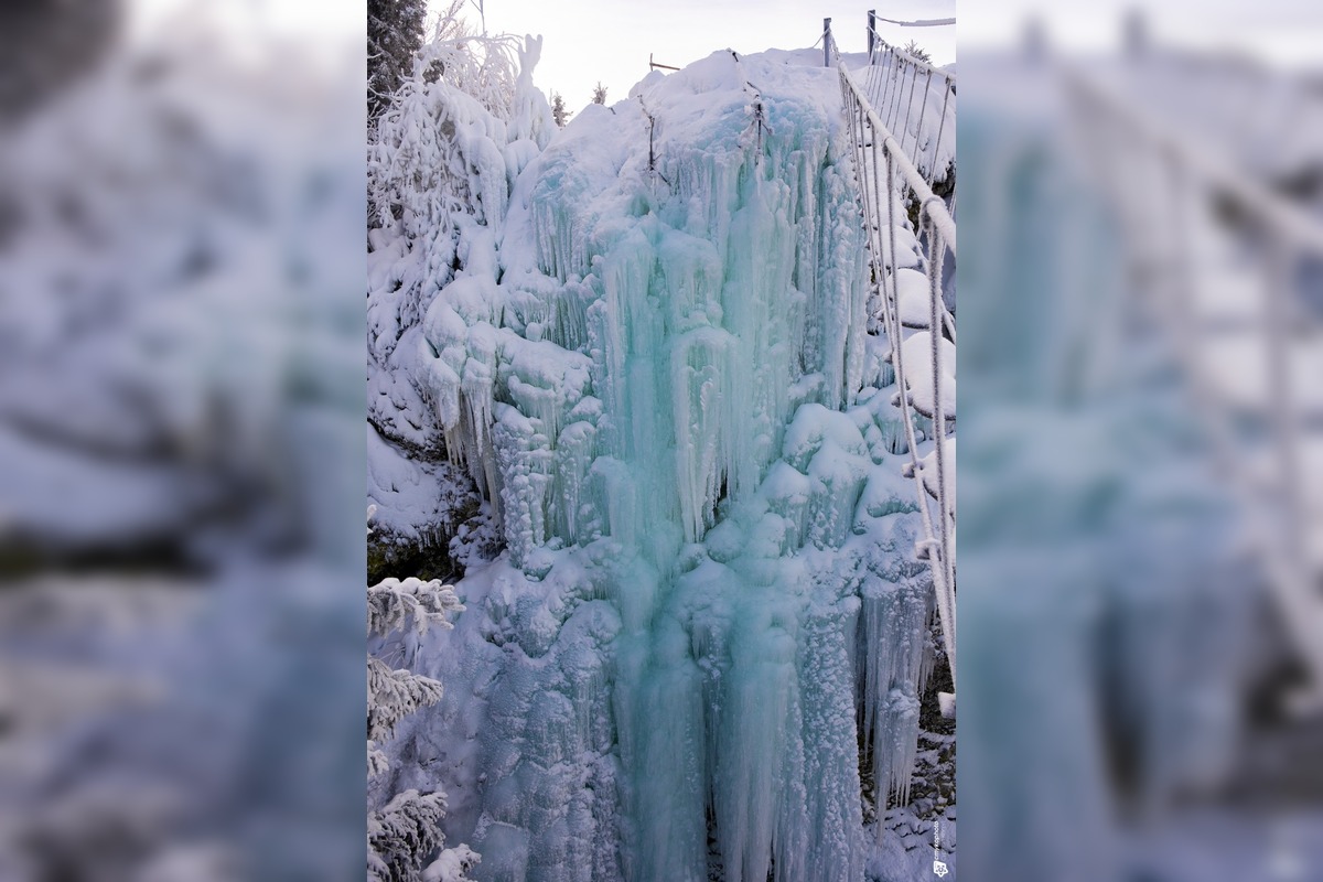 FOTO: Ľadopád v Skalke pri Kremnici, foto 9