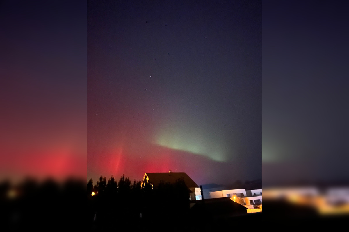 FOTO: Bystričania a Zvolenčania vytvorili krásne zábery polárnej žiari, foto 4