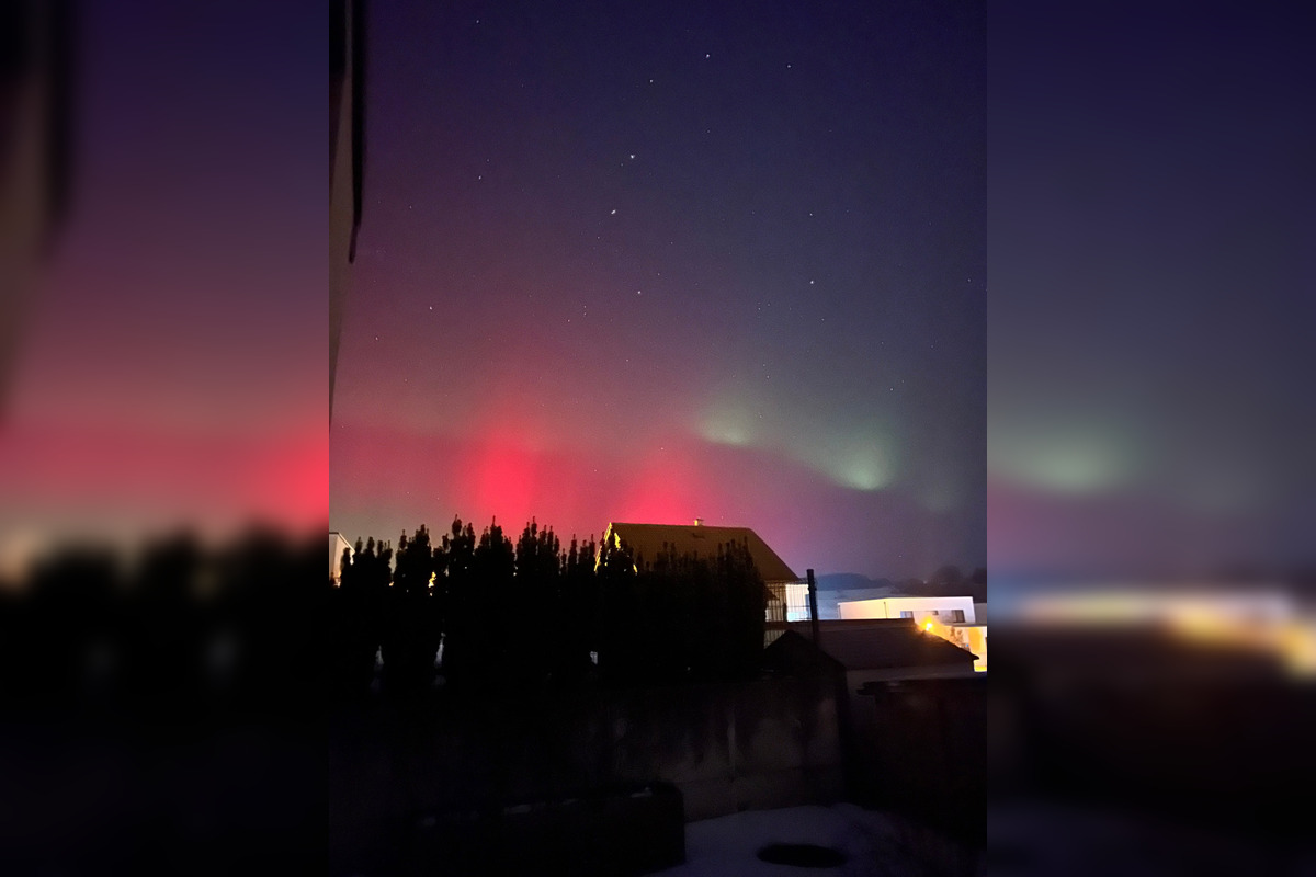 FOTO: Bystričania a Zvolenčania vytvorili krásne zábery polárnej žiari, foto 6