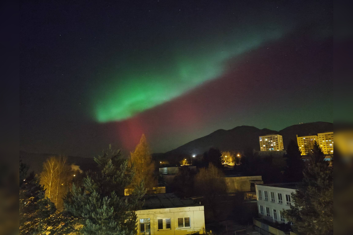 FOTO: Bystričania a Zvolenčania vytvorili krásne zábery polárnej žiari, foto 8