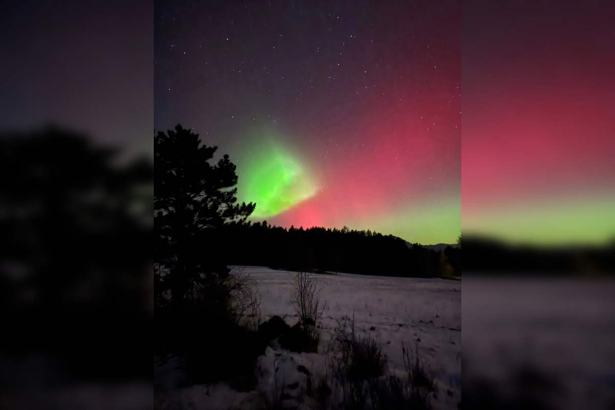 FOTO: Bystričania a Zvolenčania vytvorili krásne zábery polárnej žiari, foto 13
