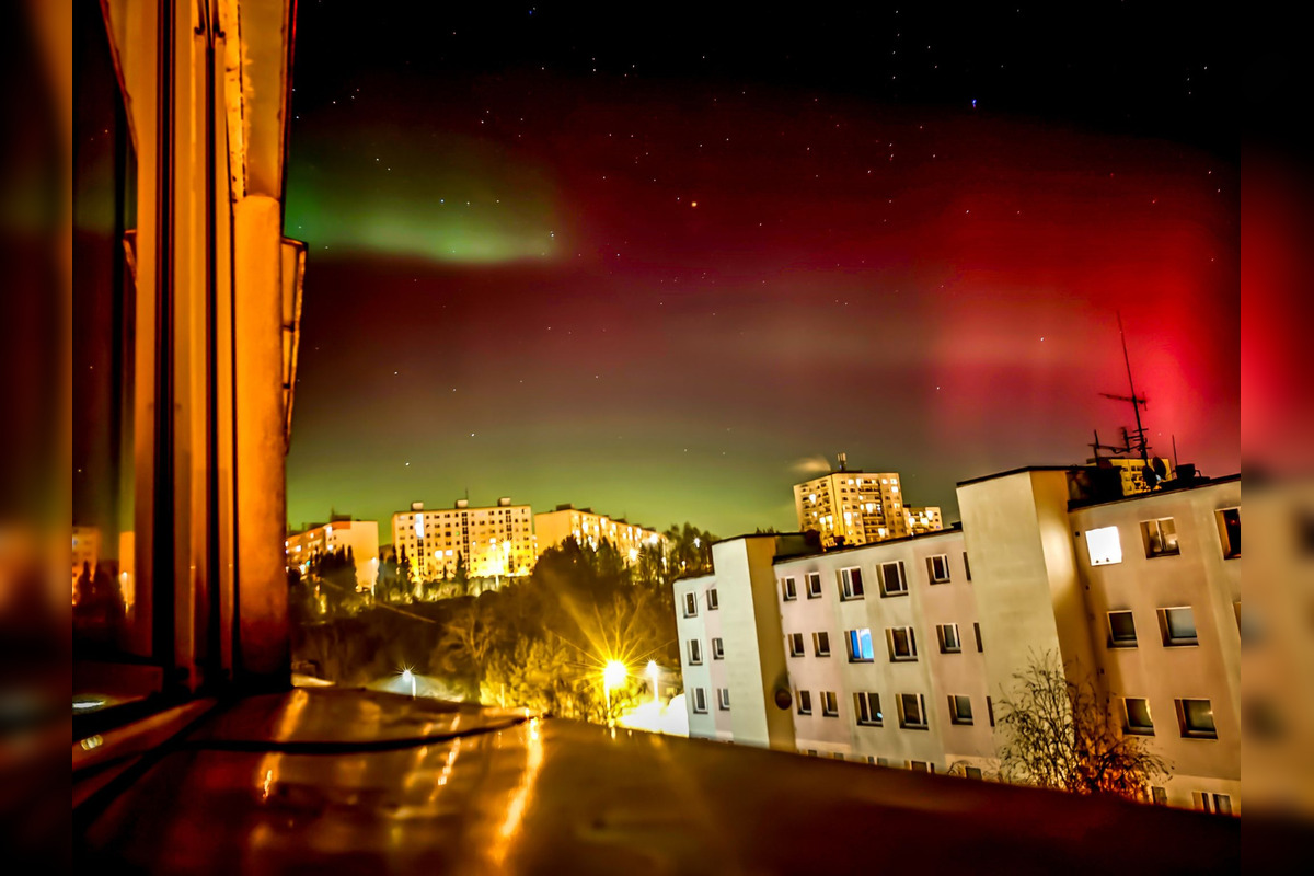 FOTO: Bystričania a Zvolenčania vytvorili krásne zábery polárnej žiari, foto 16