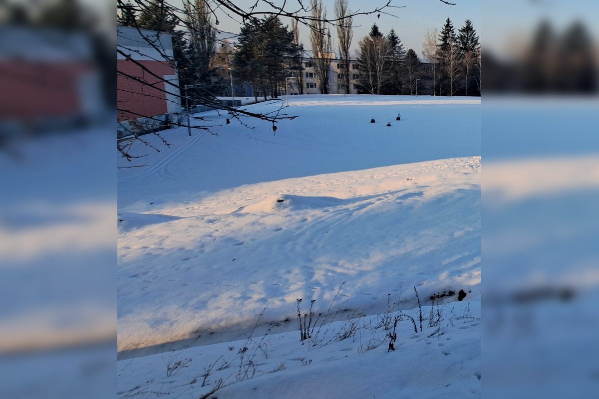 FOTO: Vandali poškodili neskolaudovaný atletický ovál na Zlatom potoku, foto 2