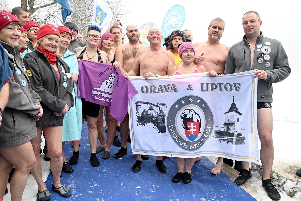 FOTO: Tajch Klinger zaplnili otužilci, foto 19