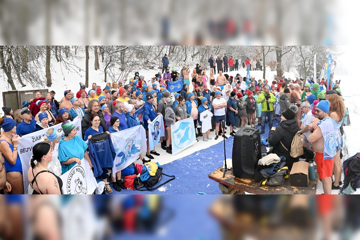 FOTO: Tajch Klinger zaplnili otužilci, foto 21
