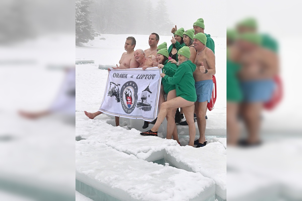 FOTO: Tajch Klinger zaplnili otužilci, foto 27