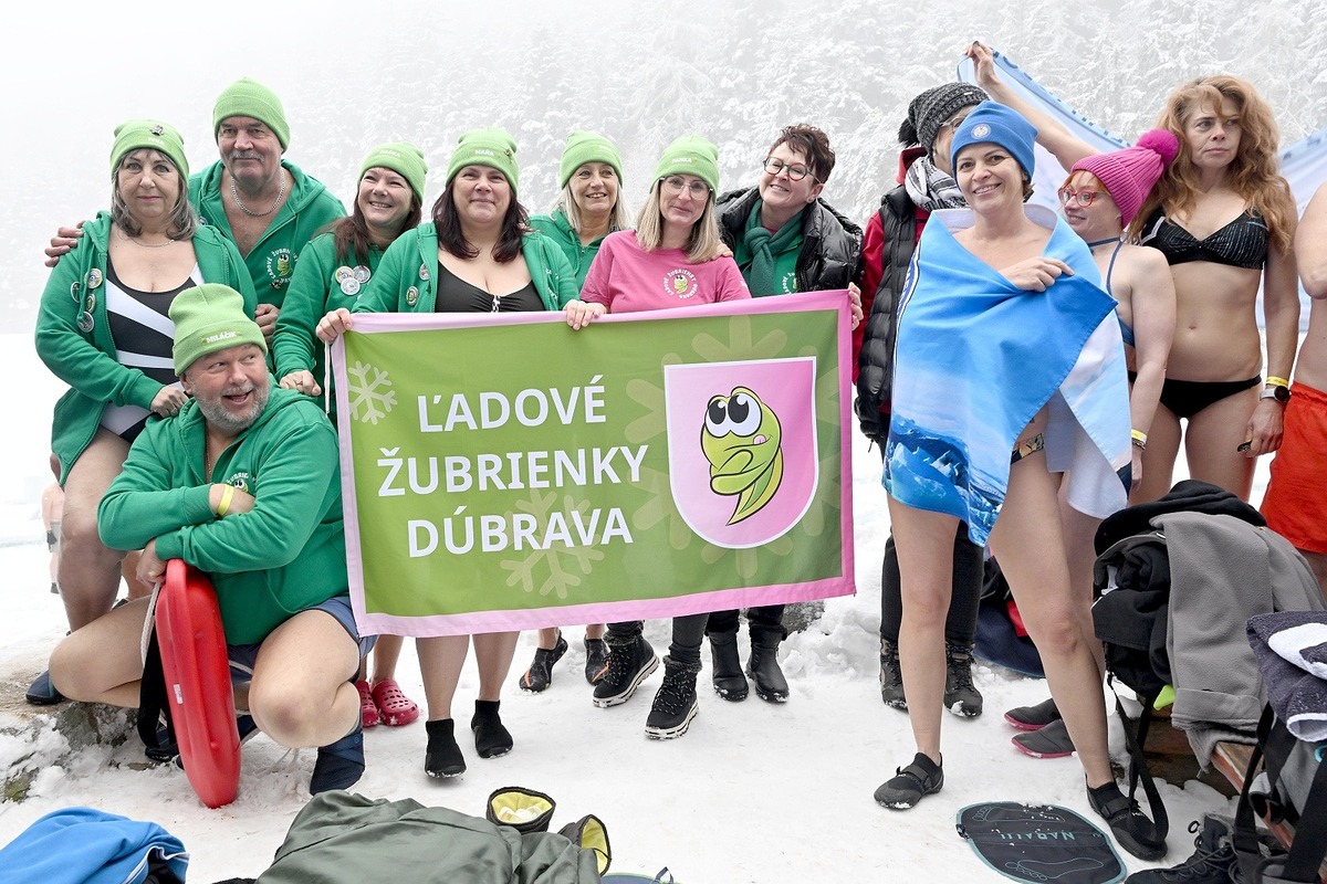 FOTO: Tajch Klinger zaplnili otužilci, foto 31