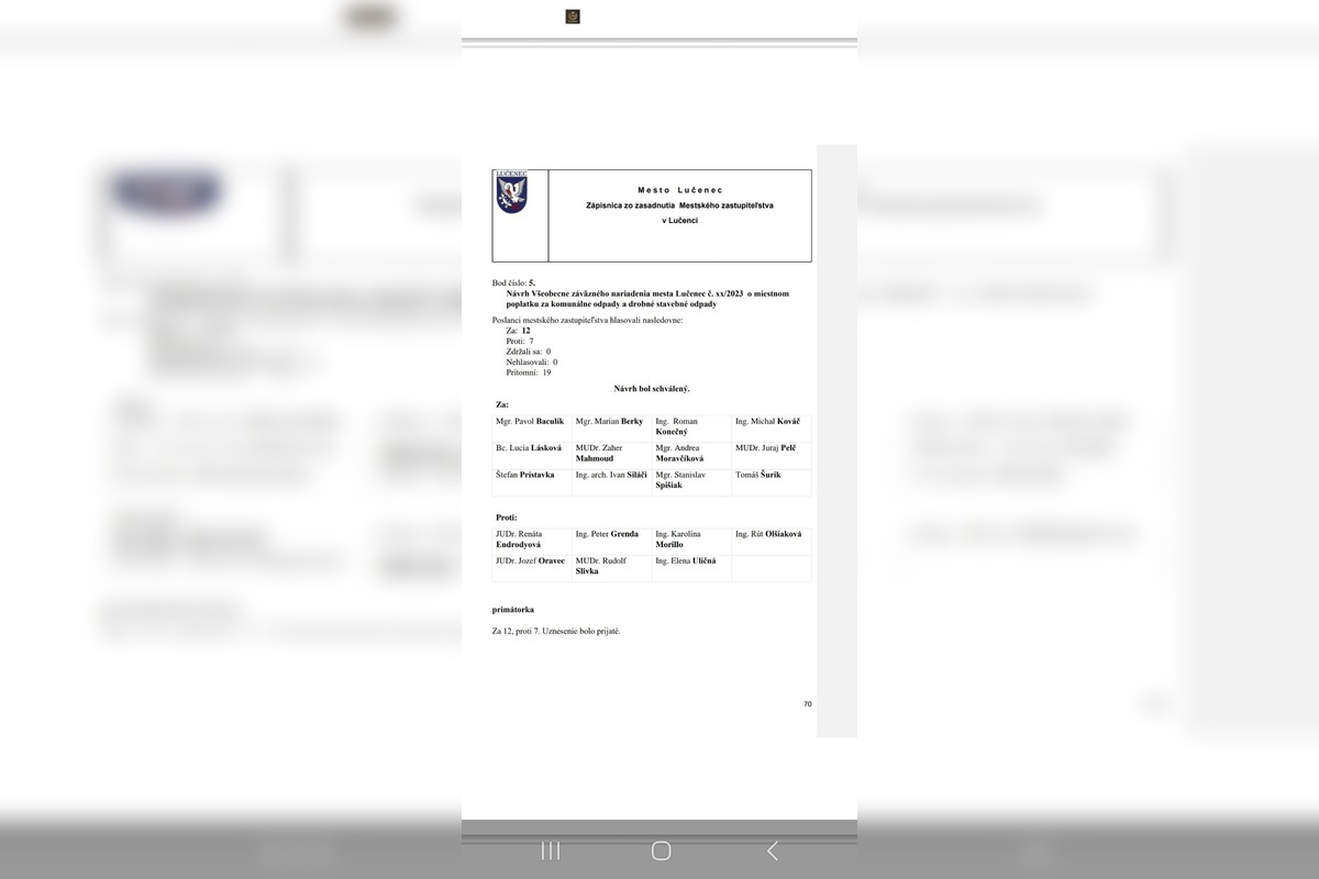 FOTO: Takmer dvojročný spor o poplatky za odpad má verdikt, foto 1