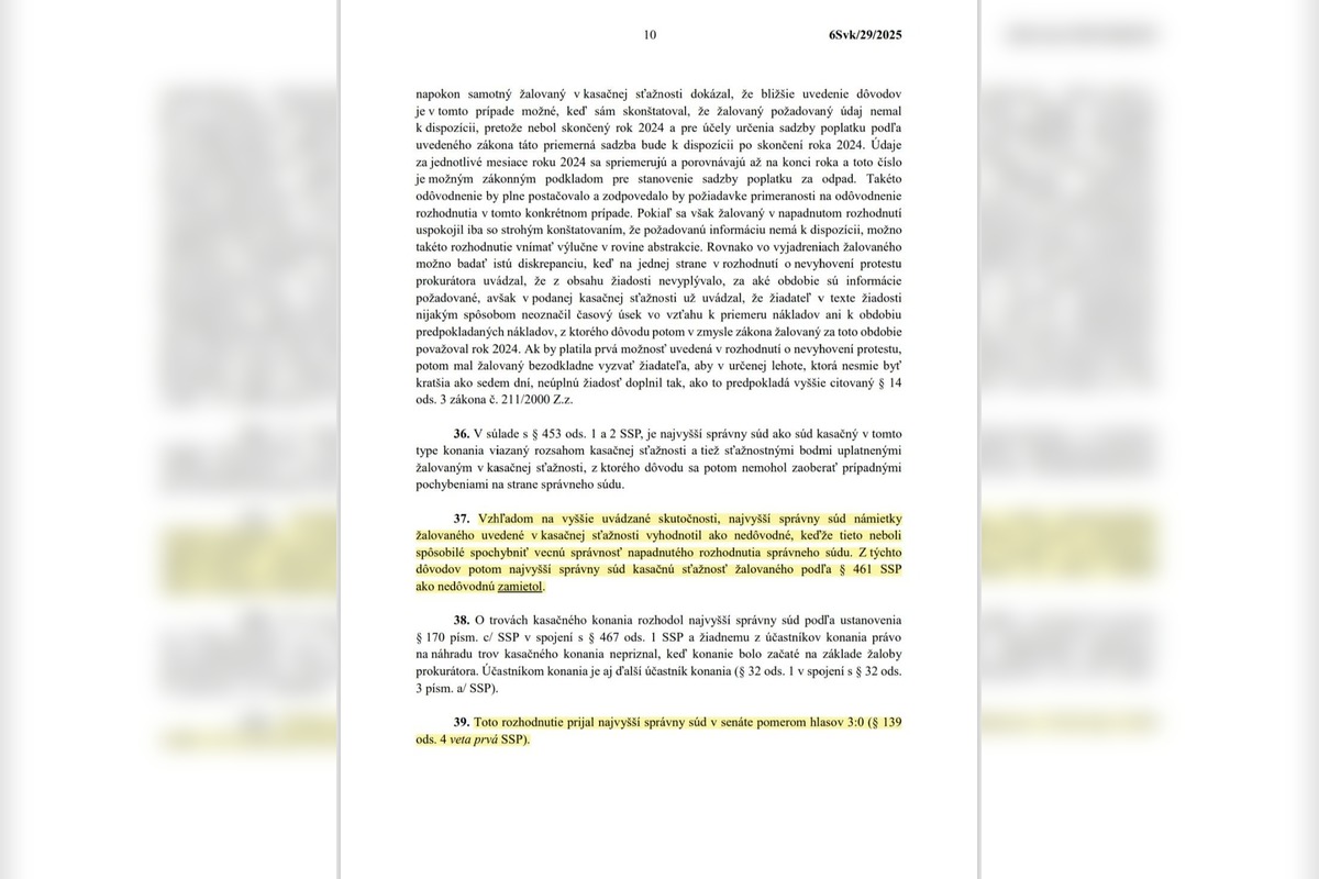 FOTO: Takmer dvojročný spor o poplatky za odpad má verdikt, foto 11