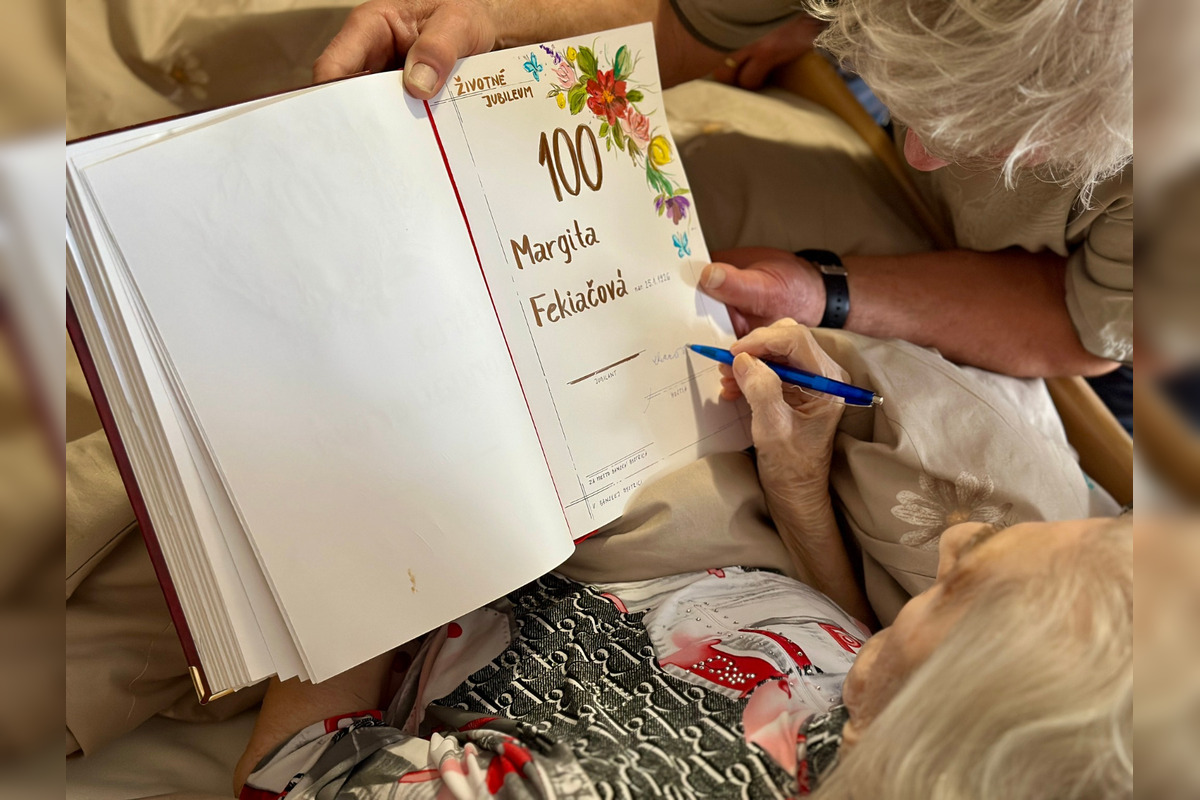 FOTO: Banskobystričanka Margita oslávila storočné jubileum, foto 1