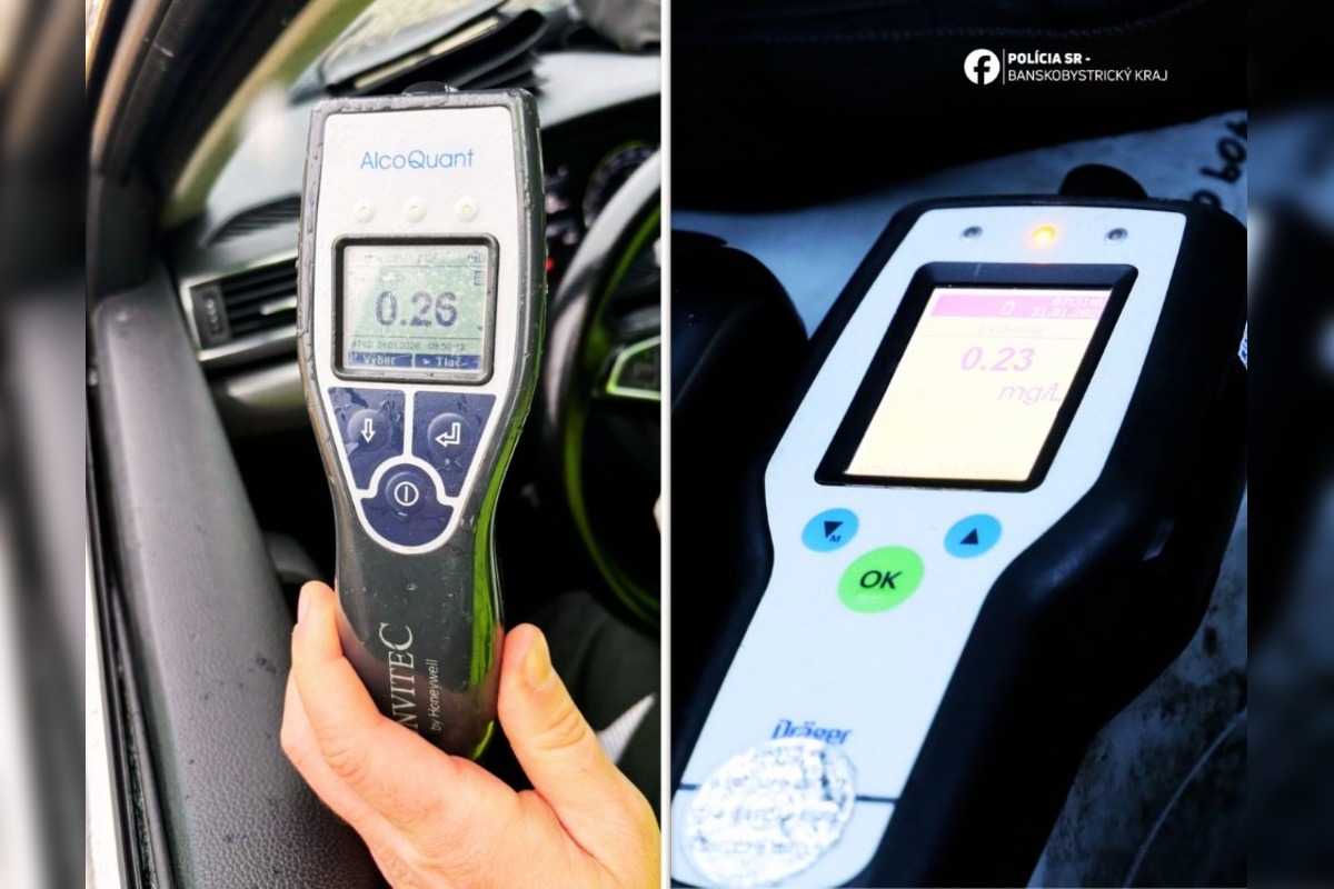 FOTO: Policajti si pri Banskej Bystrici posvietili na vodičov, zamerali sa na alkohol, foto 5