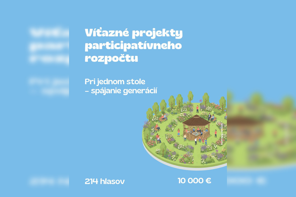 FOTO: Bystričania rozhodli, toto sú víťazné projekty z participatívneho rozpočtu, foto 3