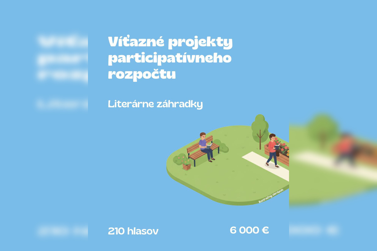 FOTO: Bystričania rozhodli, toto sú víťazné projekty z participatívneho rozpočtu, foto 4