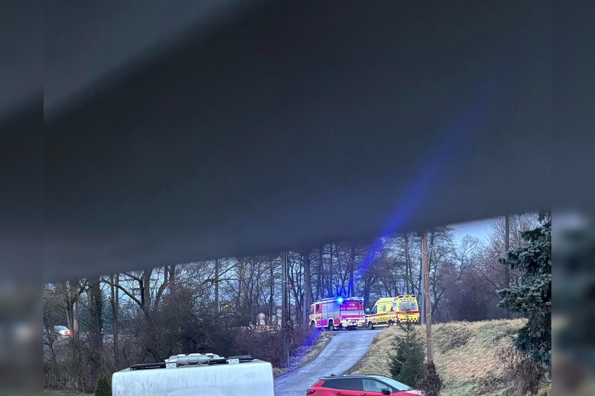 FOTO: Nehoda pri moste v Žiari nad Hronom, foto 1