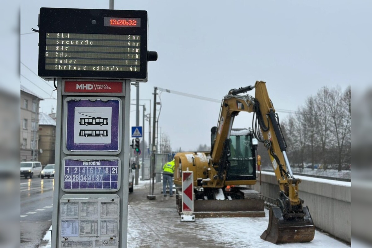 FOTO: Obmedzenia na zastávke Národná, foto 1