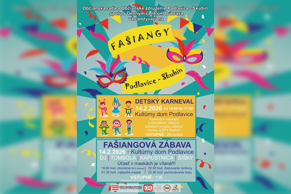 FOTO: Aké fašiangové podujatia sa konajú v Banskobystrickom kraji?, foto 1