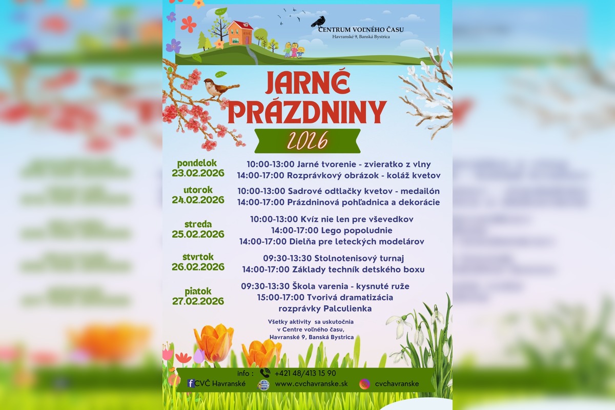 FOTO: Jarné prázdniny v Banskobystrickom kraji, foto 4